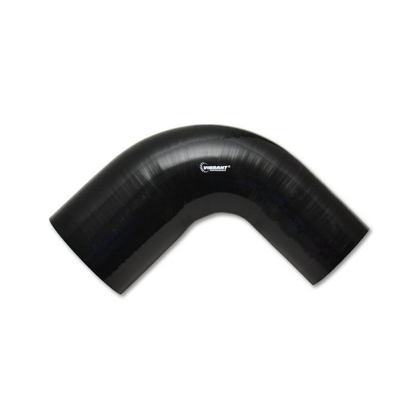 Vibrant Performance 4 PLY 90 DEGREE REDUCER ELBOW, 2.5IN ID X 3IN ID X 8IN LEG LENGTH - BLACK 2782 - main